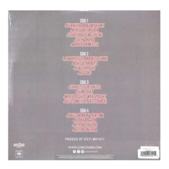 Luke Combs What You See Is What You Get 2-LP ~ Exclusive Color Vinyl ~ Sealed! - Picture 2 of 2